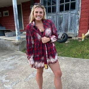 Vintage Bleached Flannel